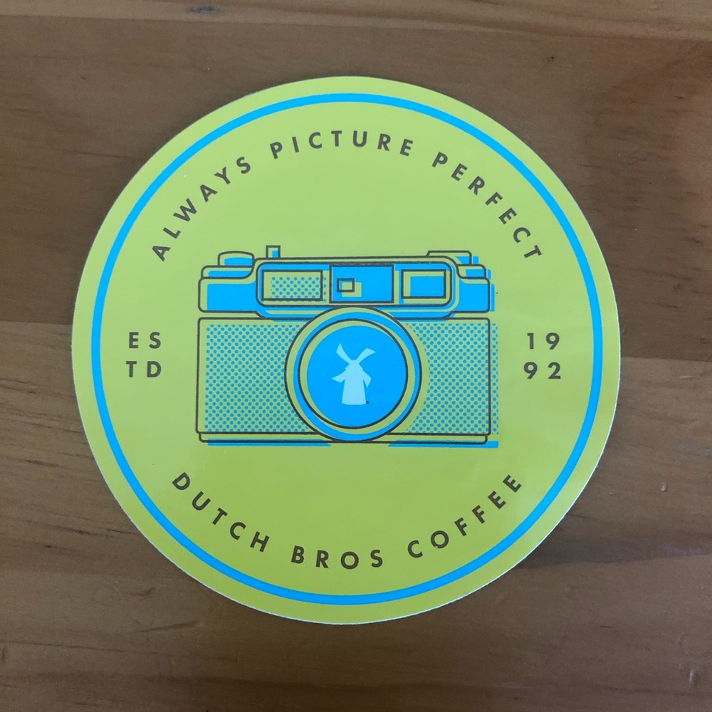 Dutch Bros Picture Perfect Sticker